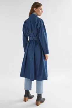 Denim Trench Coat