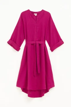 Elev Linen Shirt Dress