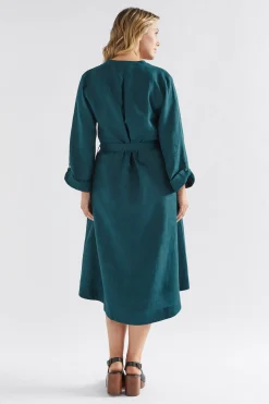 Elev Linen Shirt Dress
