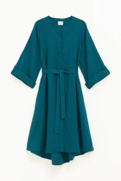 Elev Linen Shirt Dress
