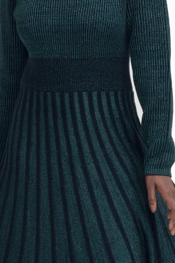 Glittra Metallic Dress