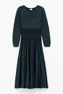 Glittra Metallic Dress