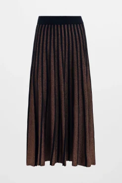 Glittra Metallic Skirt