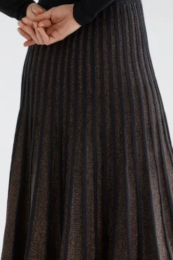 Glittra Metallic Skirt