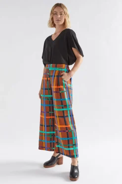Ilona Linen Print Pant