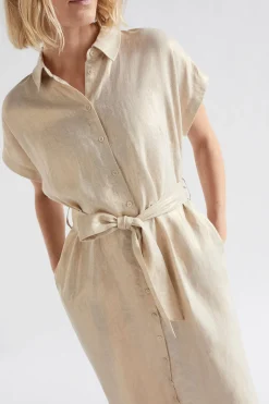 Metalen Shirt Dress