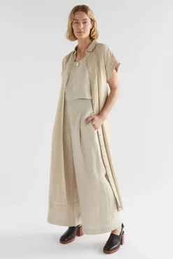 Metalen Shirt Dress