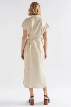 Metalen Shirt Dress