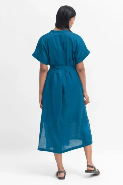 Mies Linen Shirt Dress