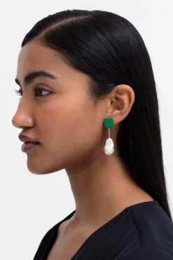 Perle Drop Earring