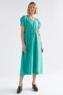 Sav Linen Midi Dress