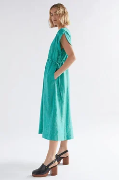 Sav Linen Midi Dress