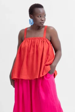 Tia Linen Tank