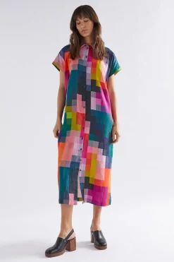 Tilko Linen Shirt Dress