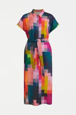 Tilko Linen Shirt Dress
