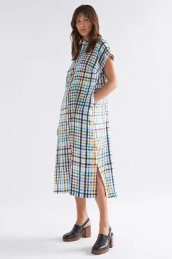 Tilko Linen Shirt Dress