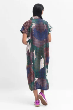 Tilko Silverscreen Linen Shirt Dress