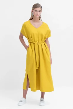 Tora Linen Long Dress
