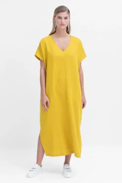 Tora Linen Long Dress