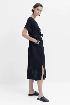 Tora Linen Long Dress